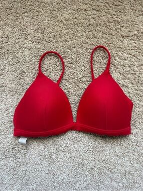 Lululemon Red Bathing Suit Top